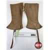 Image 2 : Gaiters : Canvas  (Measures: 14"H)