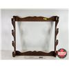 Image 1 : Horizontal Gun Rack : 4 Place (Wood) (Measures : 24"H x 26"W x 4"D)