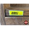 Image 6 : Wooden Gun Rack : 4 Place : w/Bottom Storage (Measures : 39"H x 25"W x 6-1/4"D)
