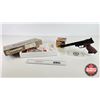 Image 1 : Crosman Semi-Automatic CO2 Powered BB Pistol : 177 cal (Model 454)  c/w : CO2 Cylinders (28 count)