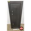 Image 1 : Metal Gun Cabinet : Homak : (Measures : 55-1/4"H x 21"W x 10"D) c/w : Master Lock Trigger Locks (3) 