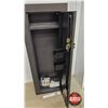 Image 4 : Metal Gun Cabinet : Homak : (Measures : 55-1/4"H x 21"W x 10"D) c/w : Master Lock Trigger Locks (3) 