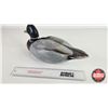 Image 2 : Wooden Duck Decoy (Consignor Tag - Hand Carved Painted Mallard Drake Signed Jessie I. Vaughn 1989 ) 
