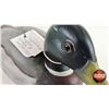 Image 5 : Wooden Duck Decoy (Consignor Tag - Hand Carved Painted Mallard Drake Signed Jessie I. Vaughn 1989 ) 