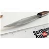 Image 3 : Knife w/Leather Sheath (Consignor Tag - Stainless Hunting Knife Traditions Spain Walnut Handle Leath