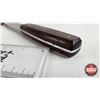 Image 4 : Knife w/Leather Sheath (Consignor Tag - Stainless Hunting Knife Traditions Spain Walnut Handle Leath