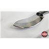Image 3 : Knife w/Leather Sheath  (Consignor Tag - Stainless Skinner Laminate Handle) (Total Length of Knife :