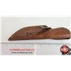 Image 6 : Knife w/Leather Sheath  (Consignor Tag - Stainless Skinner Laminate Handle) (Total Length of Knife :