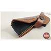 Image 9 : Knife w/Leather Sheath  (Consignor Tag - Stainless Skinner Laminate Handle) (Total Length of Knife :