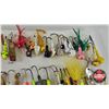Image 16 : Fishing Combo: - Small Spoons in Plastic Case (33) - Jigs in Plastic Case (176) - Normark Filleting 