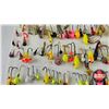 Image 19 : Fishing Combo: - Small Spoons in Plastic Case (33) - Jigs in Plastic Case (176) - Normark Filleting 