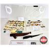 Image 1 : Fishing Combo: - Small Spoons in Plastic Case (33) - Jigs in Plastic Case (176) - Normark Filleting 