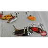 Image 23 : Fishing Combo: - Small Spoons in Plastic Case (33) - Jigs in Plastic Case (176) - Normark Filleting 
