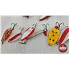 Image 25 : Fishing Combo: - Small Spoons in Plastic Case (33) - Jigs in Plastic Case (176) - Normark Filleting 