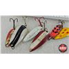 Image 26 : Fishing Combo: - Small Spoons in Plastic Case (33) - Jigs in Plastic Case (176) - Normark Filleting 