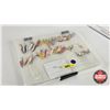 Image 29 : Fishing Combo: - Small Spoons in Plastic Case (33) - Jigs in Plastic Case (176) - Normark Filleting 