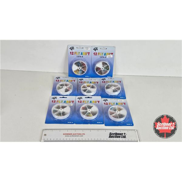 Fishing Fly Assortment Packages (8) (New in Package)