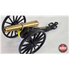 Image 4 : Cast Iron Canon Ornament From Fort Laramie w/Extra Canon Barrel