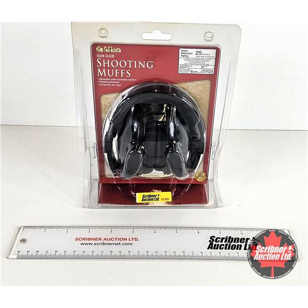 Allen Gun Club Shooting Muffs (New in Package)