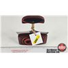 Image 1 : Ulu (6") w/ Wood Base : (Consignor Tag - Grohman Stainless Ulu Pictou N.S.)