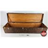 Image 1 : Plywood Box w/Hinged Lid (Measures : 11"H x 48"W x 12"D)