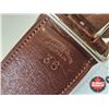 Image 4 : RCMP Sam Browne Belt  (Maker: J. F. Lortie Co. Ltd Montreal ) (Size 36)