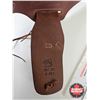 Image 3 : Western Style Gun Belt : (For 22 Revolver) Triple K : Wyoming Drop Loop Belt  (Model No. 110-L )