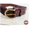Image 6 : Western Style Gun Belt : (For 22 Revolver) Triple K : Wyoming Drop Loop Belt  (Model No. 110-L )