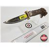 Image 2 : Antler Handled Hunting Knife (Total Length of Knife : 11-1/2")