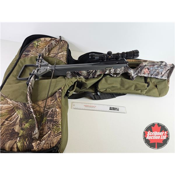 Crossbow : Excalibur Phoenix (305 fps)  c/w Scope & Soft Shell Case  (Case Measures : 9"H x 38"W x 4