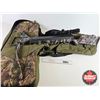 Image 1 : Crossbow : Excalibur Phoenix (305 fps)  c/w Scope & Soft Shell Case  (Case Measures : 9"H x 38"W x 4