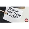 Image 10 : Wooden Duck Decoy (Consignor Tag - Black Hen Decoy c. 1930's) (Measure : 5"H x 5-1/2"W x 14"L)