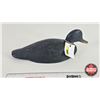 Image 2 : Wooden Duck Decoy (Consignor Tag - Black Hen Decoy c. 1930's) (Measure : 5"H x 5-1/2"W x 14"L)