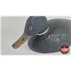Image 5 : Wooden Duck Decoy (Consignor Tag - Black Hen Decoy c. 1930's) (Measure : 5"H x 5-1/2"W x 14"L)