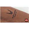 Image 6 : Knife w/Leather Sheath (Consignor Tag - Damascus Skinner Walnut Handle Leather Sheath) (Total Length