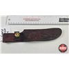 Image 6 : Knife w/ Leather Sheath (Consignor Tag - 1960's Schrade Old Timer USA 165) (Total Length of Knife : 