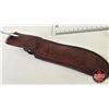 Image 8 : Knife w/ Leather Sheath (Consignor Tag - 1960's Schrade Old Timer USA 165) (Total Length of Knife : 