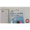 Image 4 : Fishing Lures (21) (New In Package) (Panco Salmon Catcher) c/w Plastic Tackle Box (Box Measures : 5"