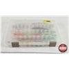 Image 9 : Variety of Crank Bait Lures (11) c/w Plastic Box (Box Measures : 1-3/4"H x 11"W x 7-1/4"D)