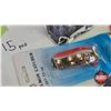 Image 3 : Fishing Lures (Spoons) (15) In Plastic Box (Box Measures 4"H x 12"W x 6-1/2"D)