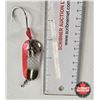 Image 8 : Fishing Lures (Spoons) (15) In Plastic Box (Box Measures 4"H x 12"W x 6-1/2"D)