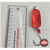 Image 9 : Fishing Lures (Spoons) (15) In Plastic Box (Box Measures 4"H x 12"W x 6-1/2"D)