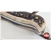 Image 4 : Knife w/Leather Sheath (Consignor Tag - Premier's Original Gazel Hunter H 150 Solingen Germany) (Tot