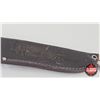 Image 5 : Knife w/Leather Sheath (Consignor Tag - Premier's Original Gazel Hunter H 150 Solingen Germany) (Tot