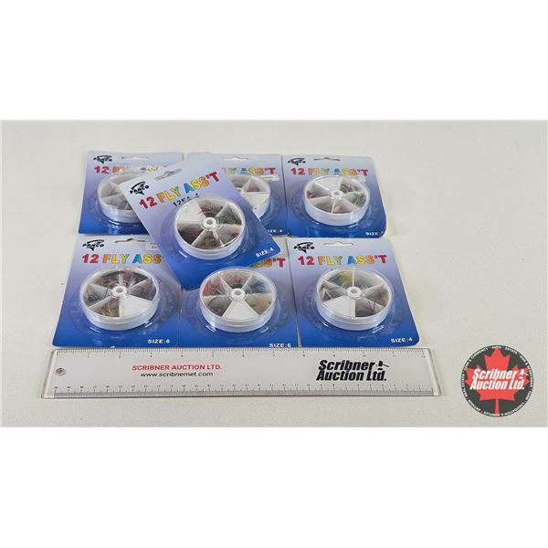 Fishing Fly Assortment Packages (7) (New in Package)