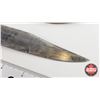 Image 3 : Knife w/Leather Sheath (Consignor Tag - Monarch Original Bowie Japan 2171) (Total Length of Knife : 