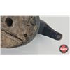 Image 11 : Wooden Duck Decoy (Consignor Tag - Vintage Working 1930's Bill Drake : Stamped AL : Nail Eyes) (Meas