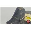 Image 7 : Wooden Duck Decoy (Consignor Tag - Vintage Working 1930's Bill Drake : Stamped AL : Nail Eyes) (Meas
