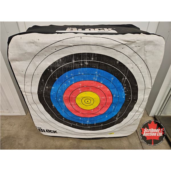 Archery Target : The Block : Double-Sided (Measures : 33"H x 33"W x 13-1/2"D)