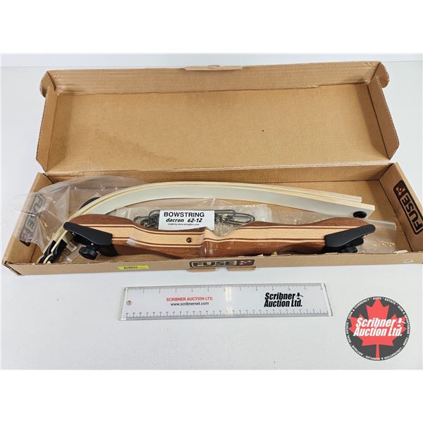 Recurve Bow : Focus : 62" (28 lb) (Right Hand) c/w Original Box